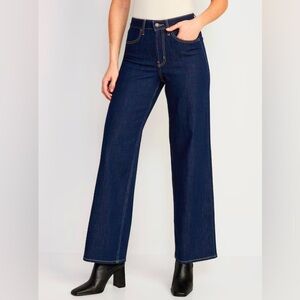 Old Navy Hi Rise Wide Leg Jean